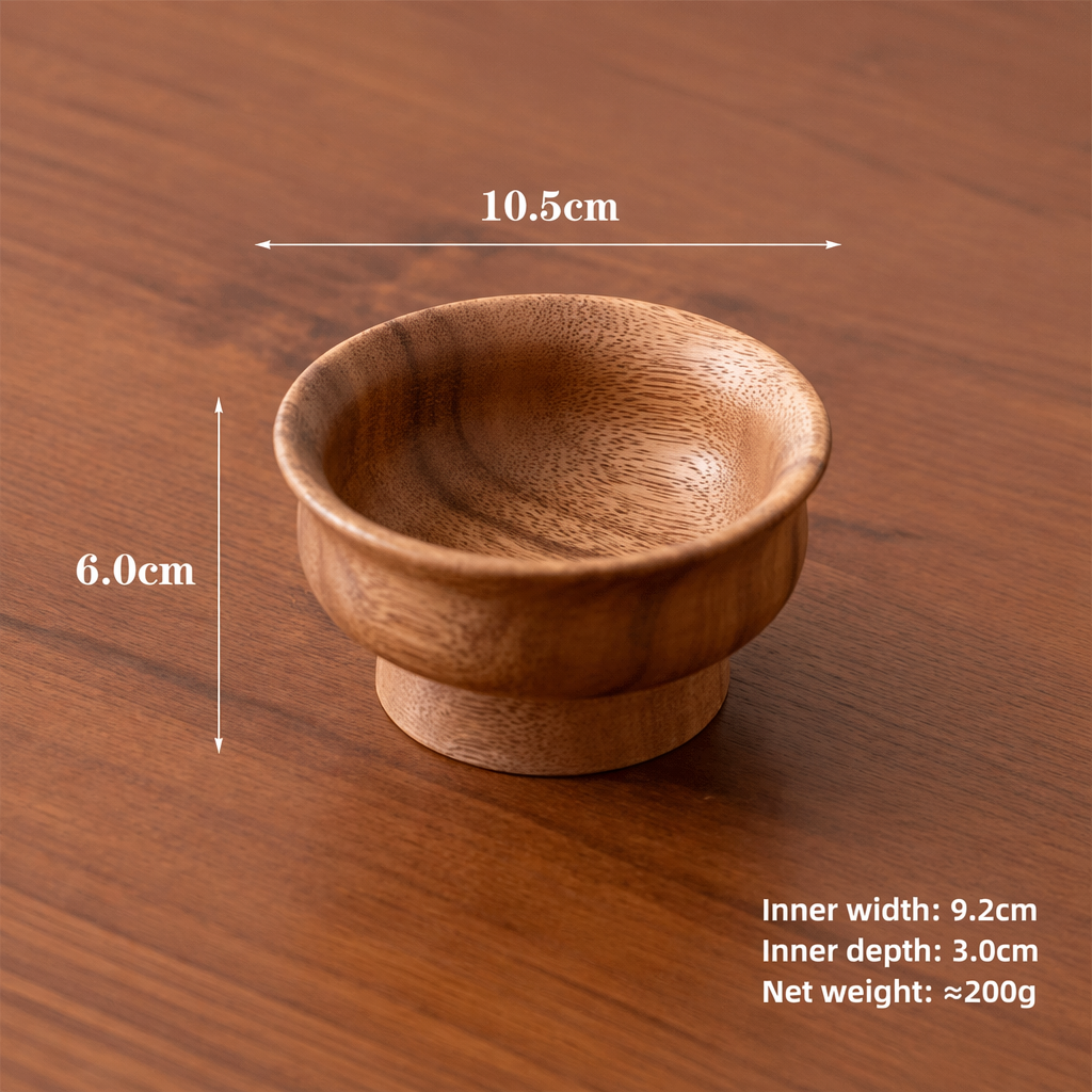 Walnut Wood Serving Bowl