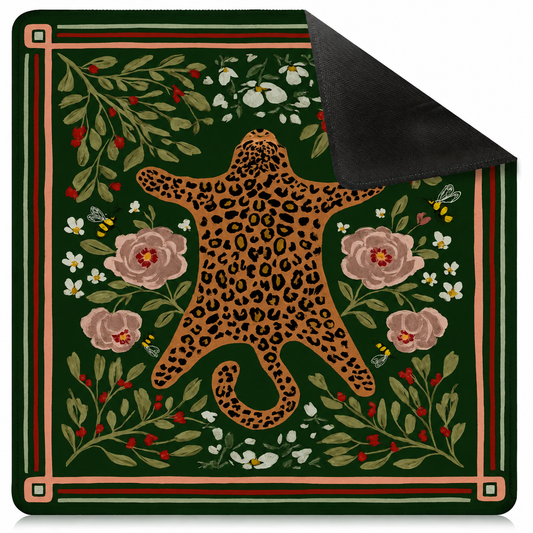 Diatomaceous Earth Mahjong Table Mat, Quick-Dry Non-Slip Silent Rubber Pad