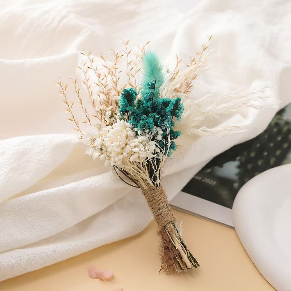 Mini Dried Flower Bouquet Natural Decor
