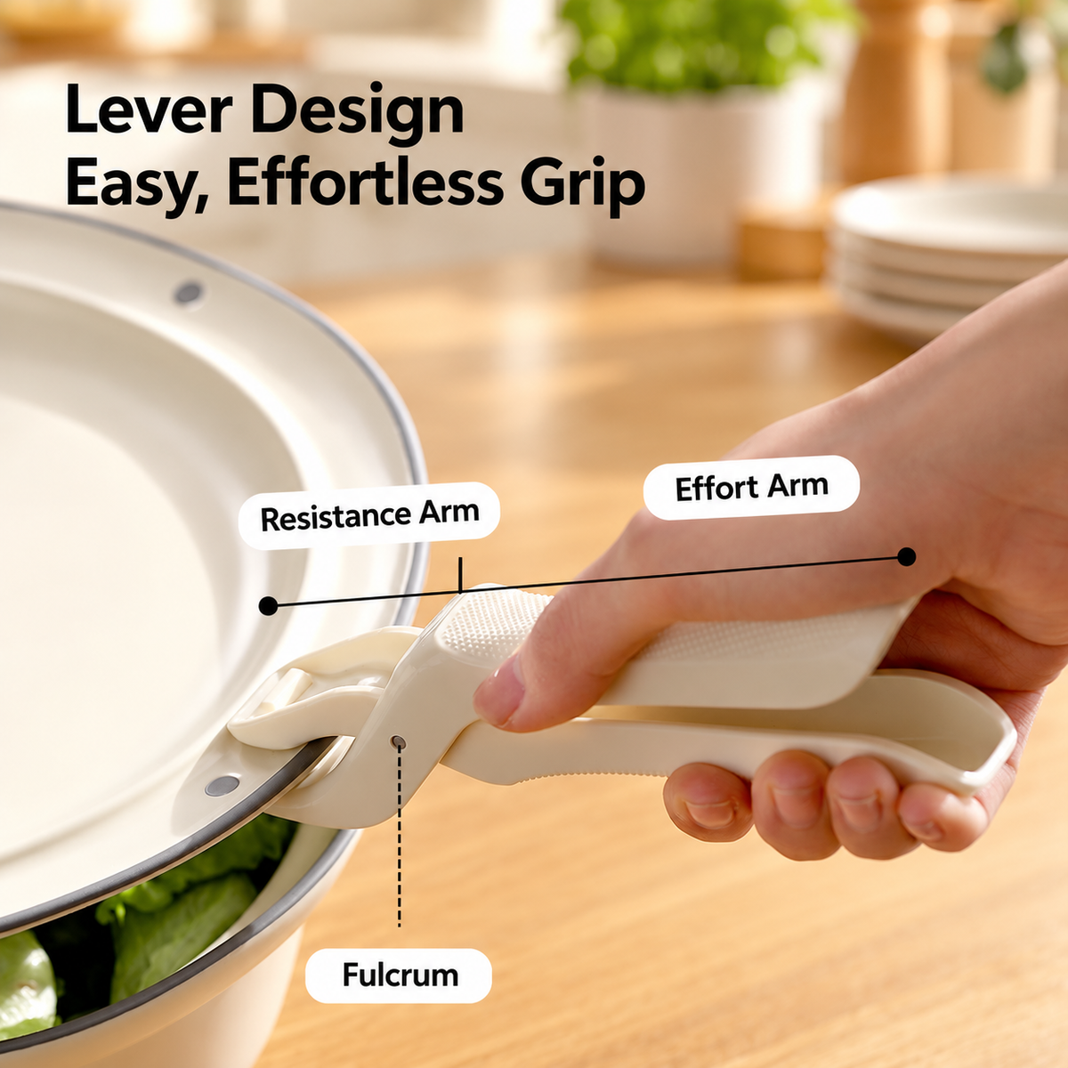 Anti Scald Bowl Gripper Heat Resistant Kitchen Plate Lifter
