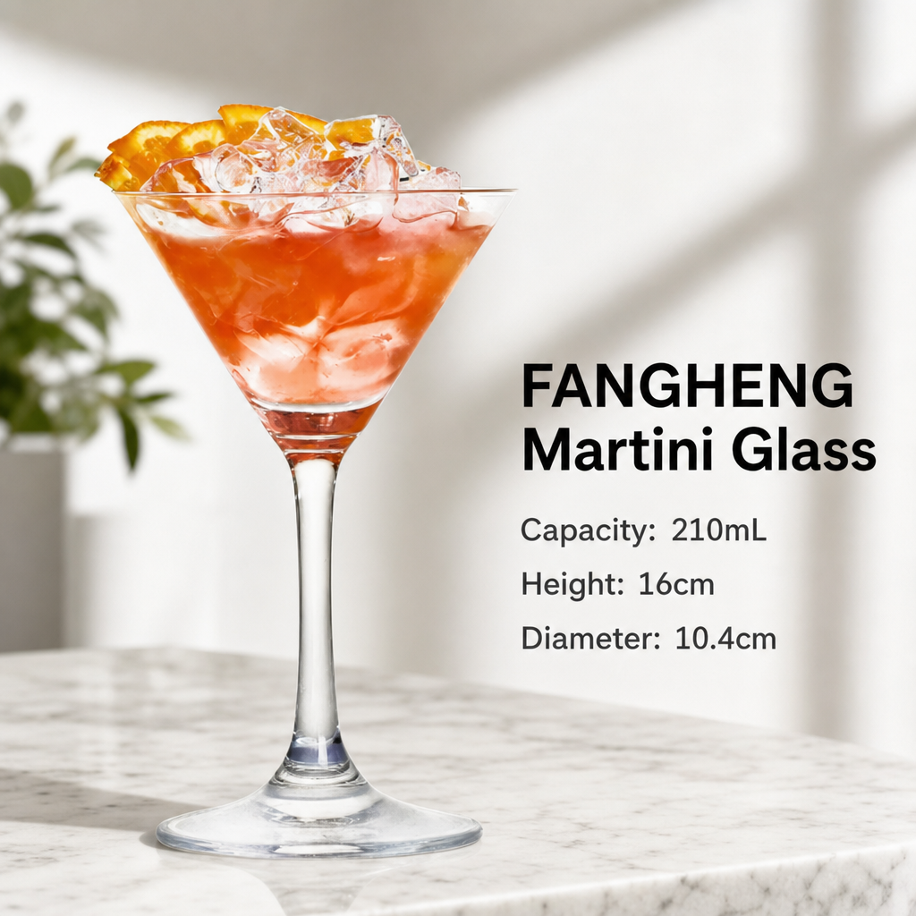 Creative Elevated Glass Cup Unique Design Decorative Drinking Glass Modern Tableware