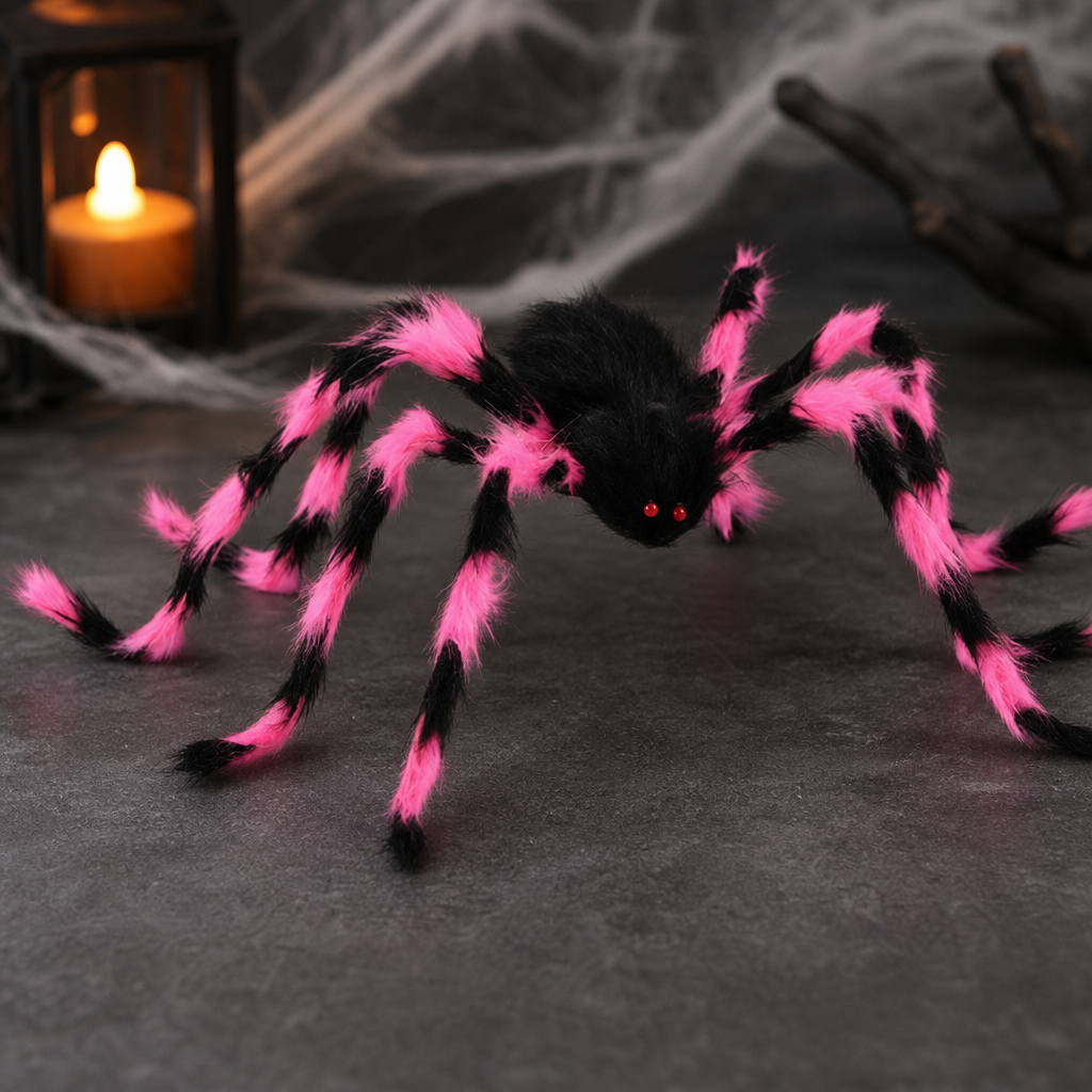 Halloween Giant Spider Web – Large Triangular Faux Cobweb Party Decoration