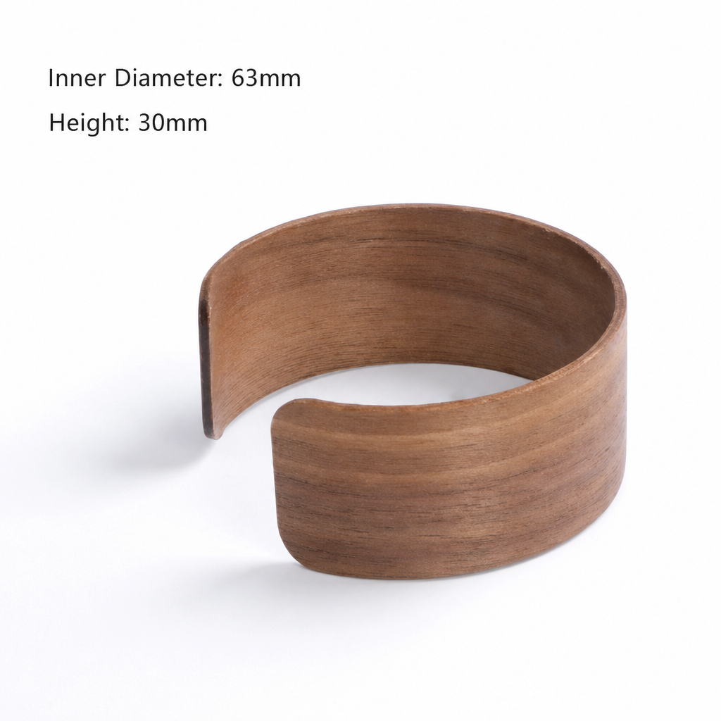 Black Walnut Wood Cup Sleeve Heat Resistant Coffee Cup Protector