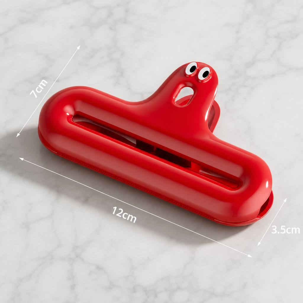 Reusable Snack Bag Sealing Clip Plastic Food Storage Clip Kitchen Fresh Keeping Clamp