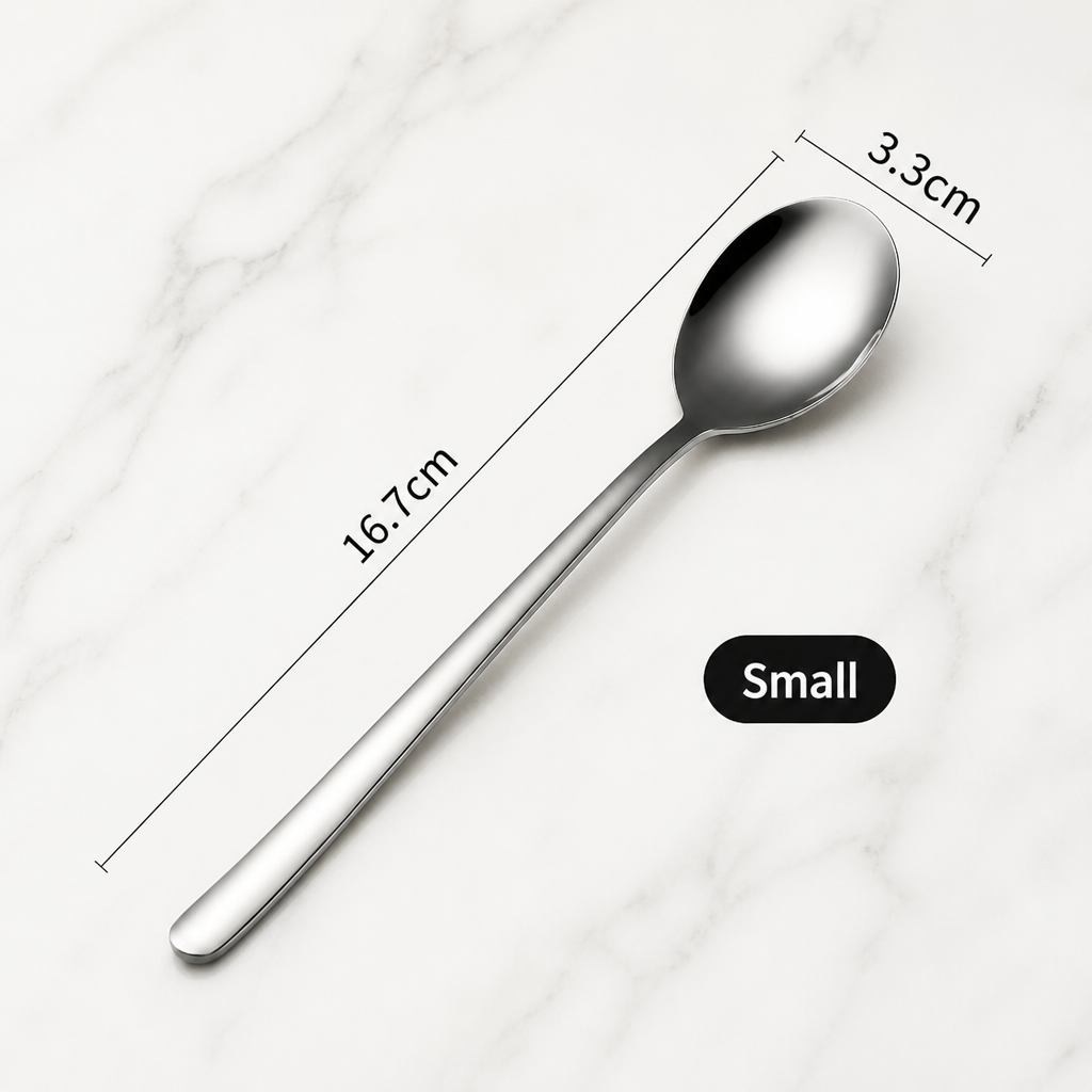 Long Handle Stainless Steel Soup Spoon