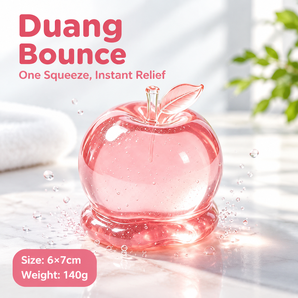 Cute Apple Shaped Slow Rebound Squishy Toy Soft Sensory Stress Relief Squeeze Toy