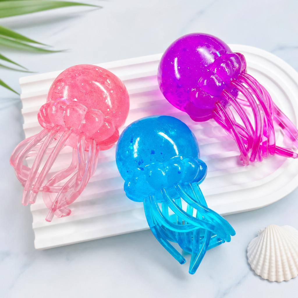 Colorful Axolotl Squishy Stress Relief Blind Box Toy