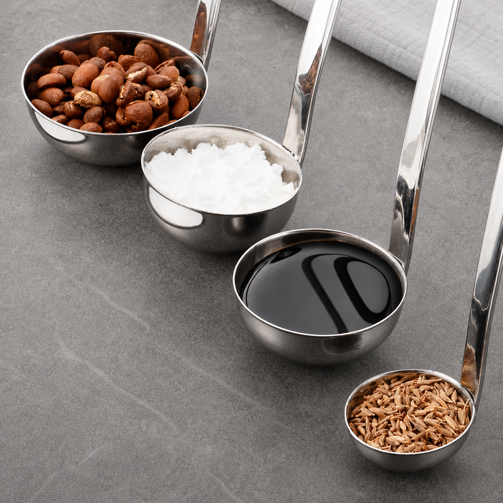 Stainless Steel Long Handle Measuring Spoon