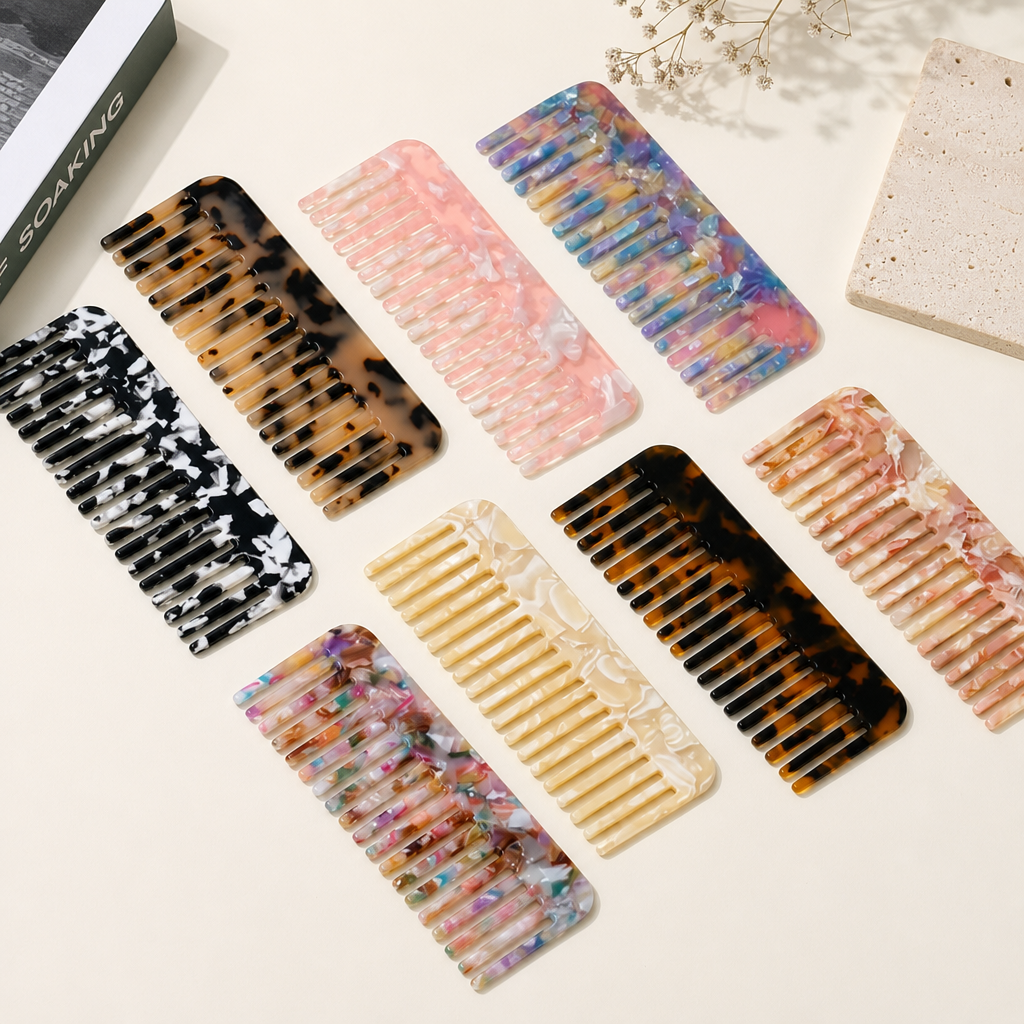 Colorful Acetate Pocket Comb