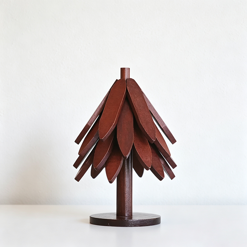 Wooden Tree Trivet – 2-in-1 Foldable Pot Holder & Table Decor