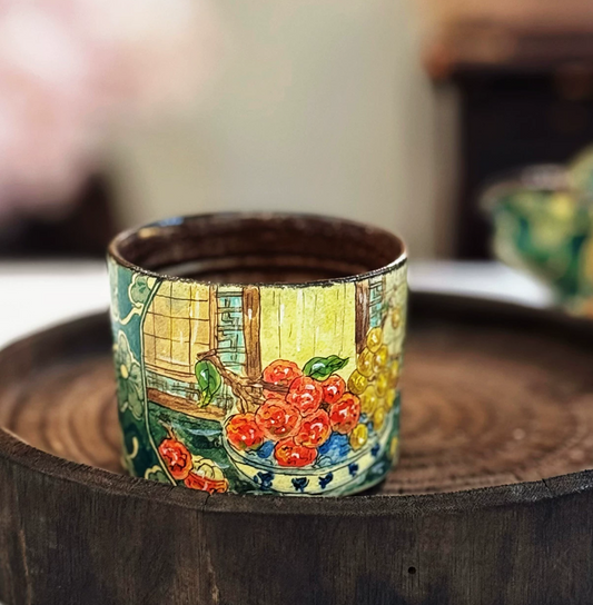 Golden Durian Treasure Pot Tea Set