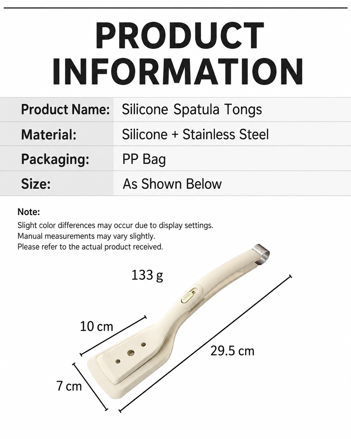 Silicone Kitchen Tongs – Heat Resistant Food Clip with Stainless Steel Handle for Cooking & BBQ