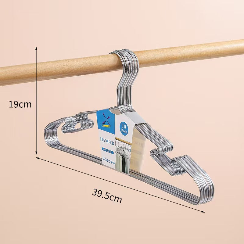 Gold Stainless Steel Clothes Hangers Non Slip Triangle Hangers