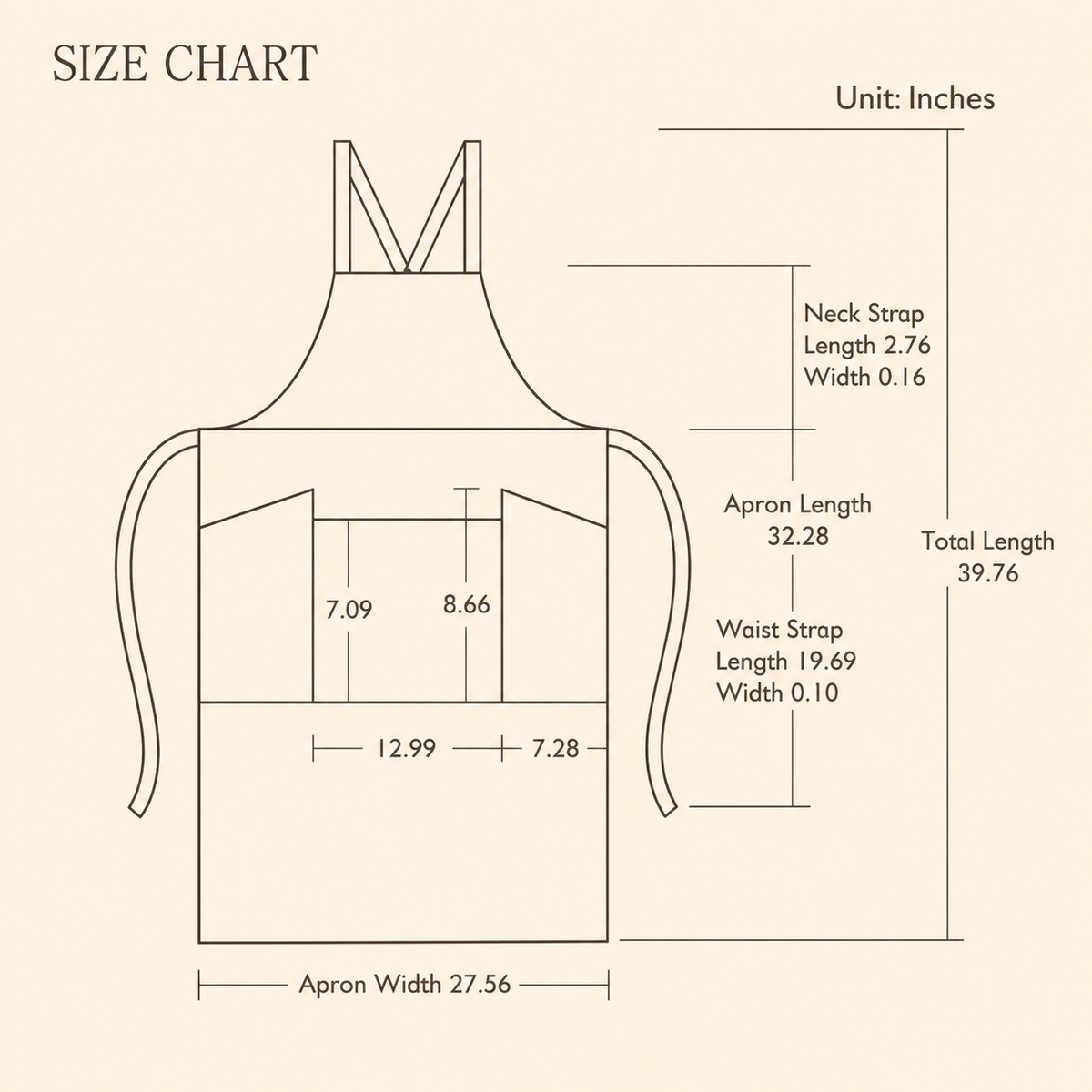 Custom Personalized Apron | Kitchen Apron with Custom Your Logo