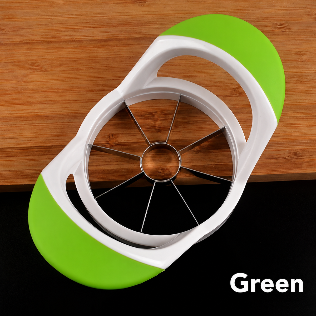 Stainless Steel Apple Slicer and Corer, Handheld Fruit Cutter