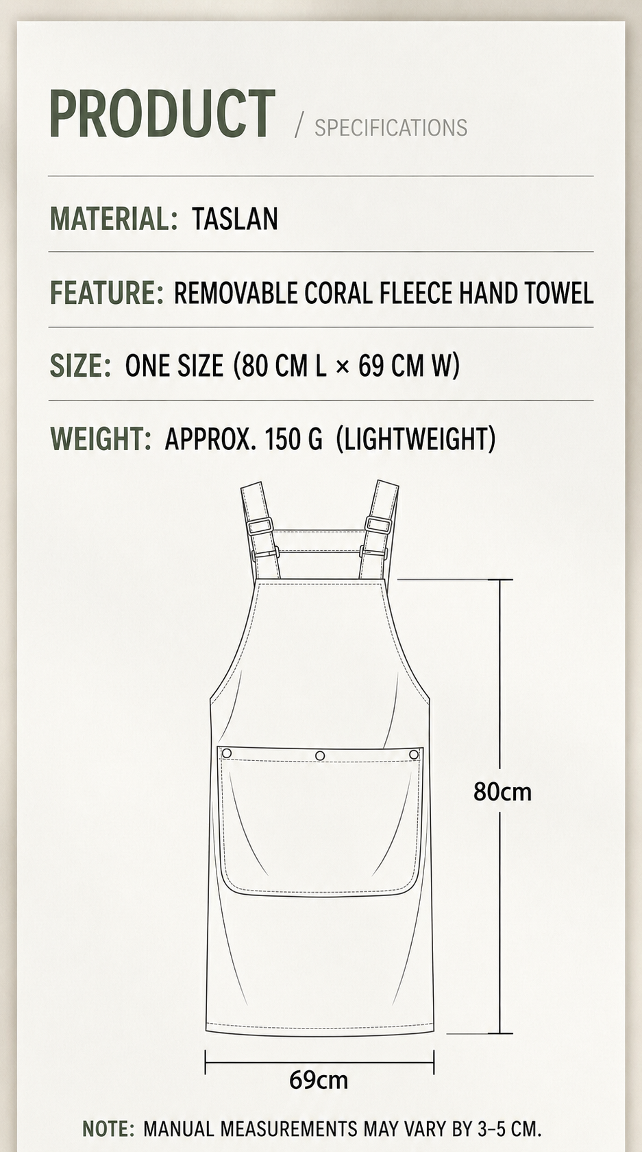 Adjustable Cross Back Apron with Pocket – Polyester Kitchen Apron for Women, Lightweight Work Apron for Cooking, Baking, Gardening & Crafts