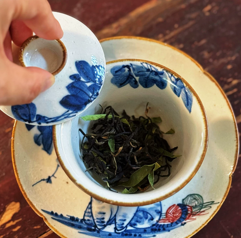 Ink Whiskers Blue Blossom Tea Collection