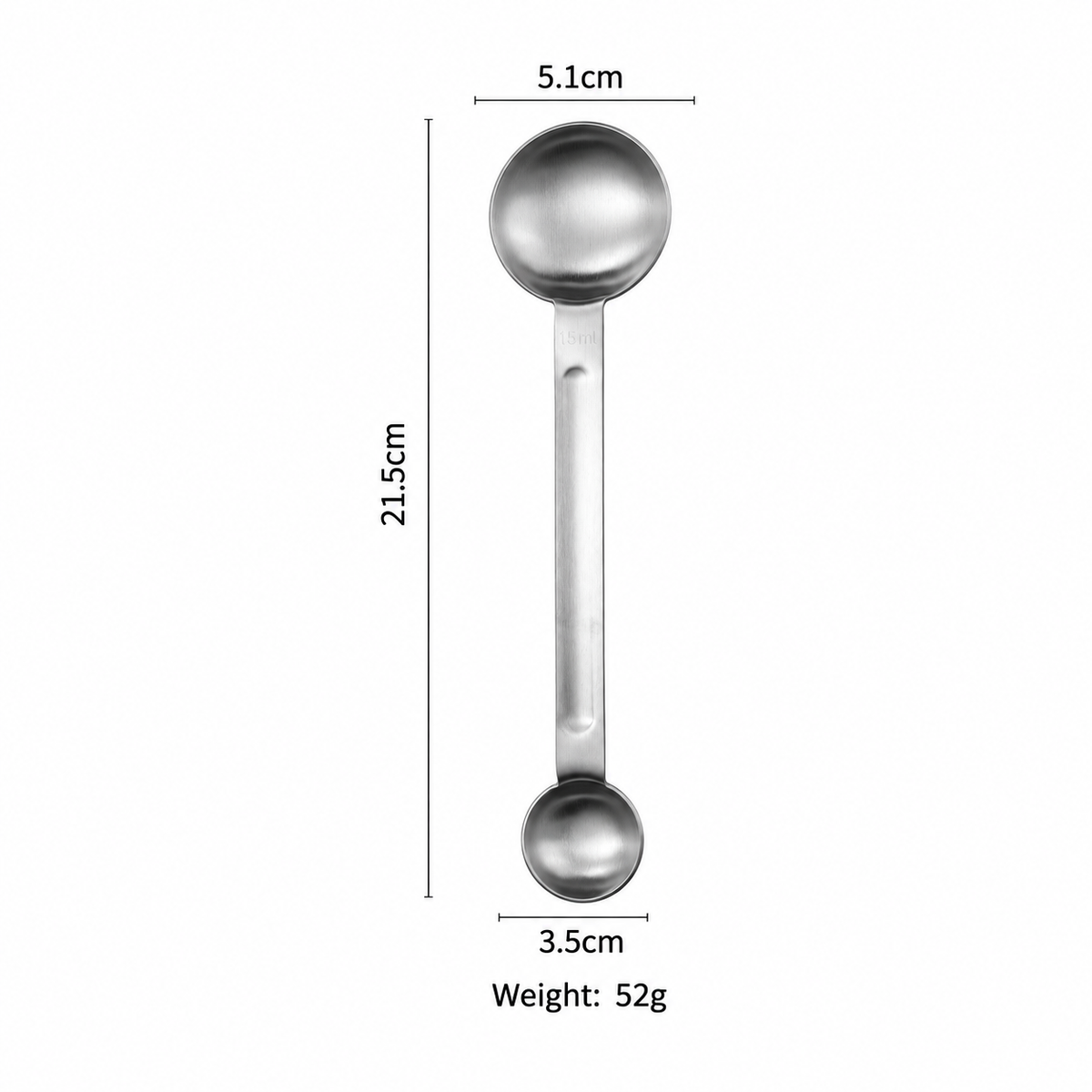 Stainless Steel Double Ended Measuring Spoon