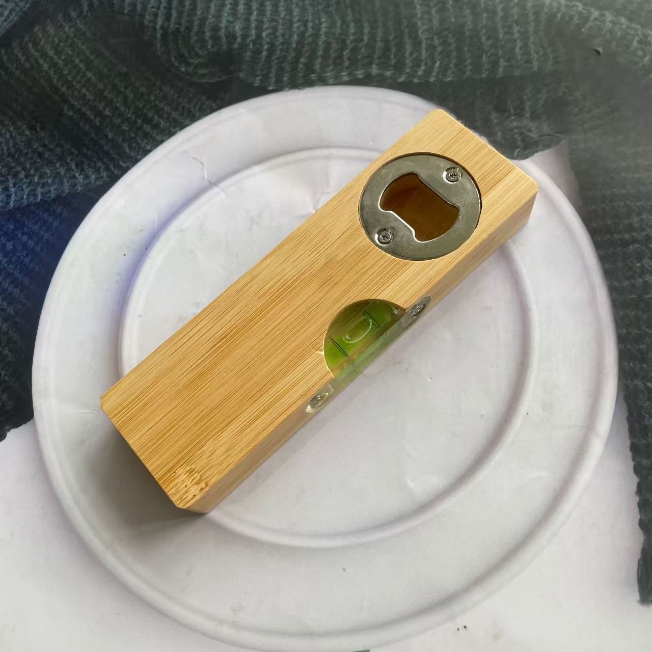 Bamboo Bottle Opener Wooden Handheld Opener