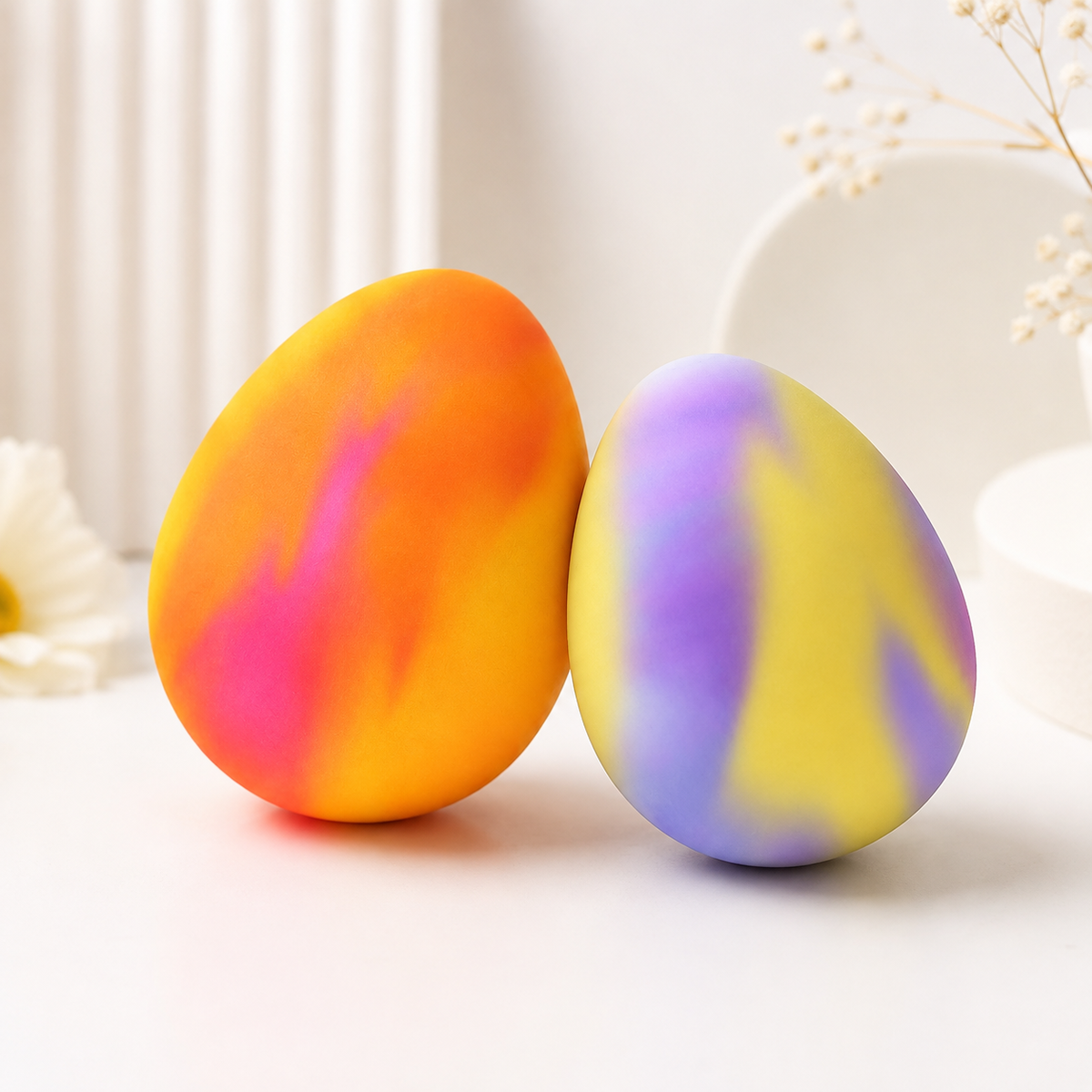 Easter Egg Squishy Toy – Slow-Rising Stress Relief Treasure Hunt Toy for Kids & Easter Party Fun