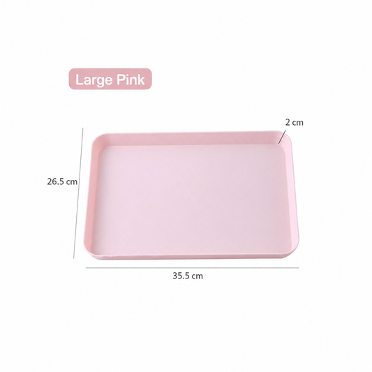 Minimalist Serving Tray – Rectangular Fruit & Dessert Tray