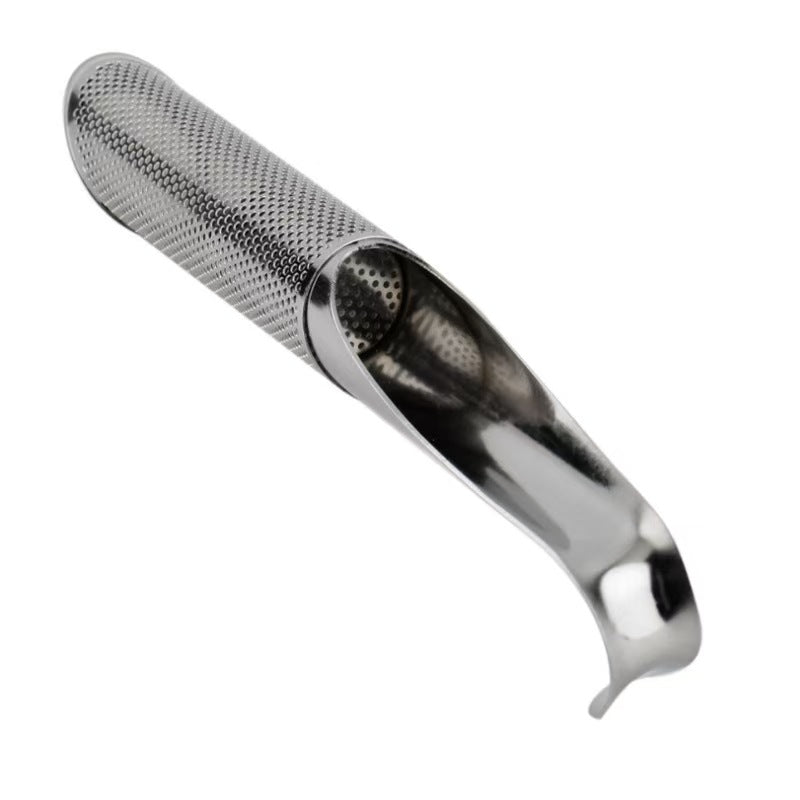 304 Stainless Steel Curved Tea Infuser Straw
