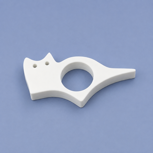 Cat Shape Thumb Book Holder โ Portable Page Holder Ring for Reading, Book Lovers & Hands-Free Page Support