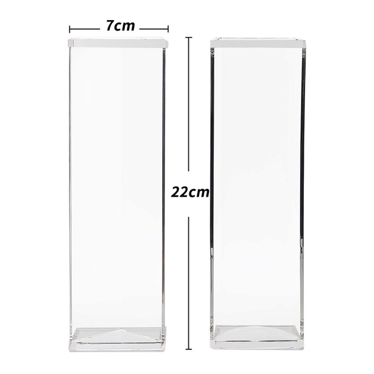 Clear Acrylic Biscuit Storage Tray Transparent Cookie Organizer Display Box