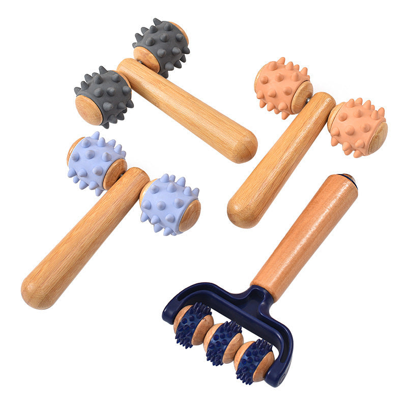 Portable Handheld Roller Massager | Muscle Relaxation Massage Tool for Home & Travel