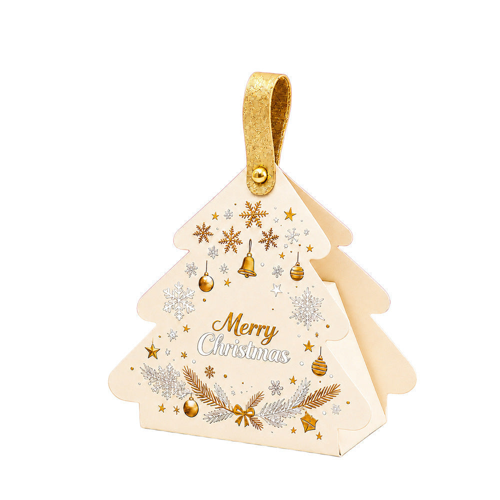 Christmas Tree Gift Bags with Handles 20 Pieces per Pack
