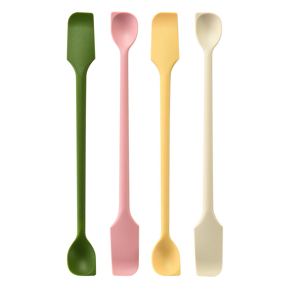 Silicone Spatula and Spoon Set Double Ended Kitchen Utensils