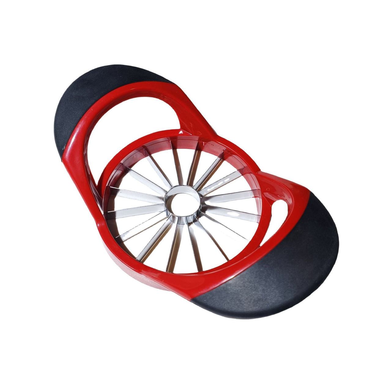 430 Stainless Steel Apple Slicer and Corer, Heavy Duty Fruit Cutter with Ergonomic Non Slip Handles