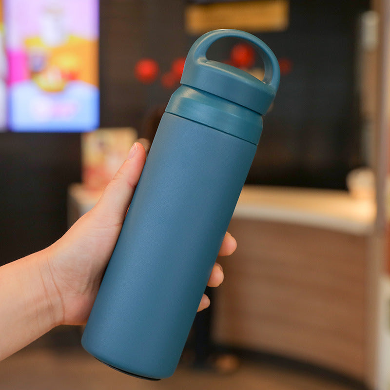 500ml Reusable Water Bottle – Portable Loop Lid Drink Bottle for Travel, Office, Gym, Outdoor Sports & Daily Hydration
