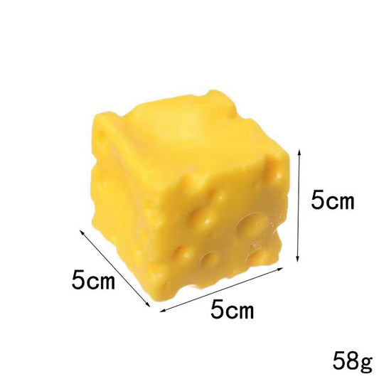 Fluid Cheese Squishy Toy โ Slow Rising Stress Relief Fidget Cube (5โ11cm)