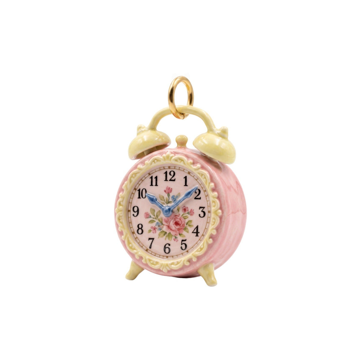 Vintage Floral Charms for DIY Jewelry with Complimentary Heart Clasp Necklace