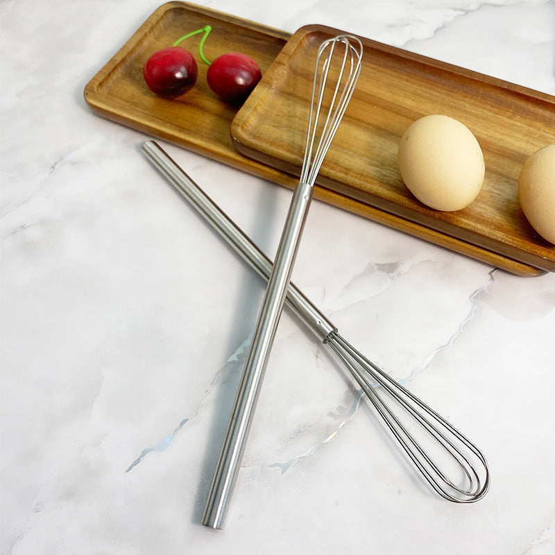 25.7cm Stainless Steel Mini Whisk for Eggs Coffee and Baking