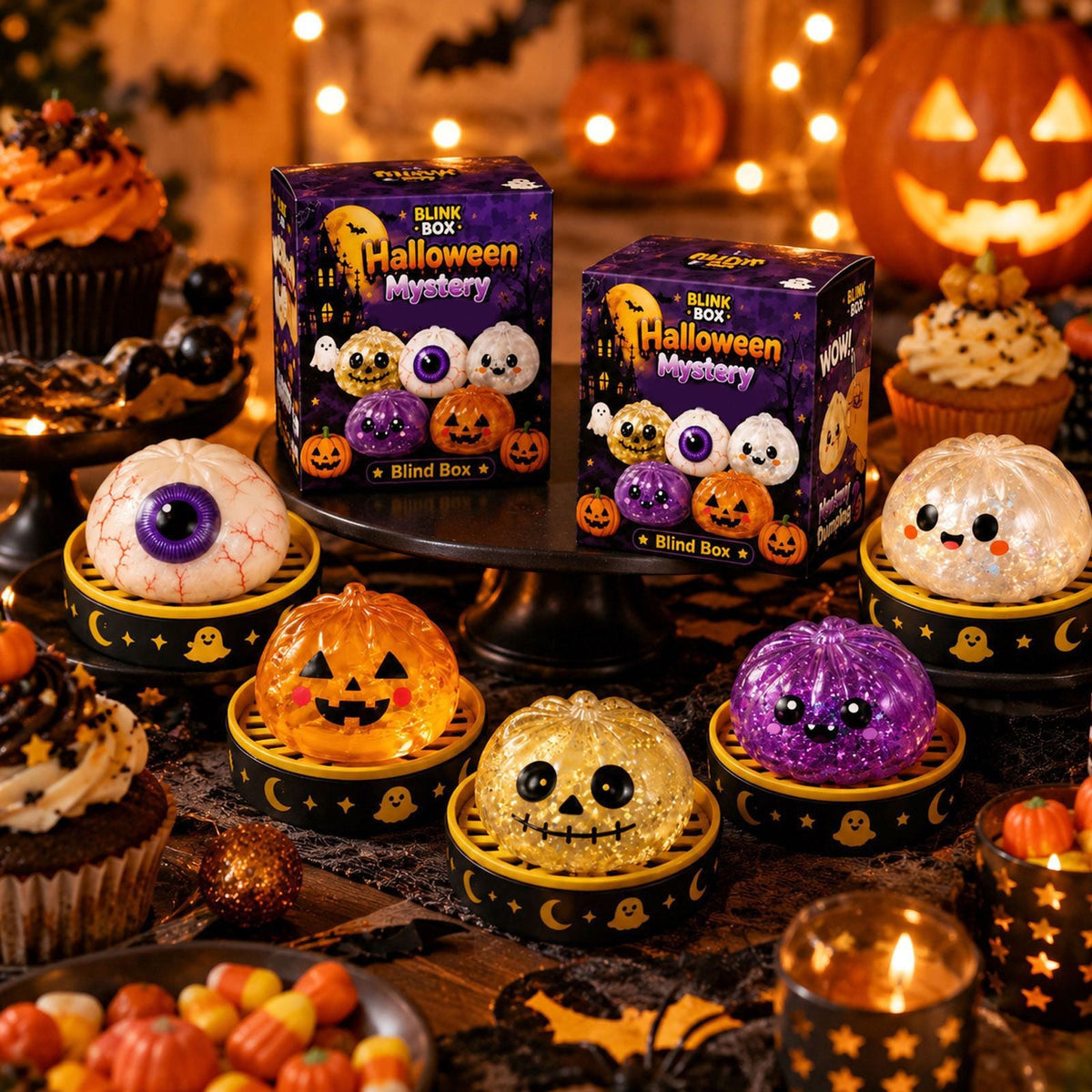 Halloween Slow-Rising Squishy Toys