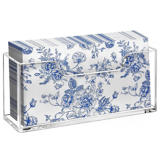 Clear Acrylic Napkin Holder โ Modern Countertop Tissue Organizer