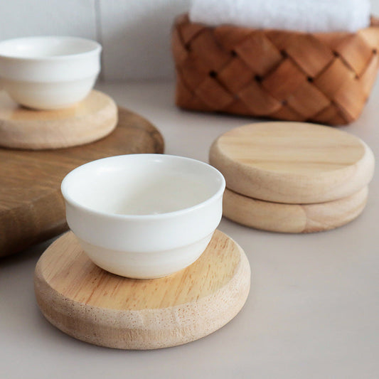 Wooden Cup Coaster, Heat-Resistant Mug and Coffee Mat