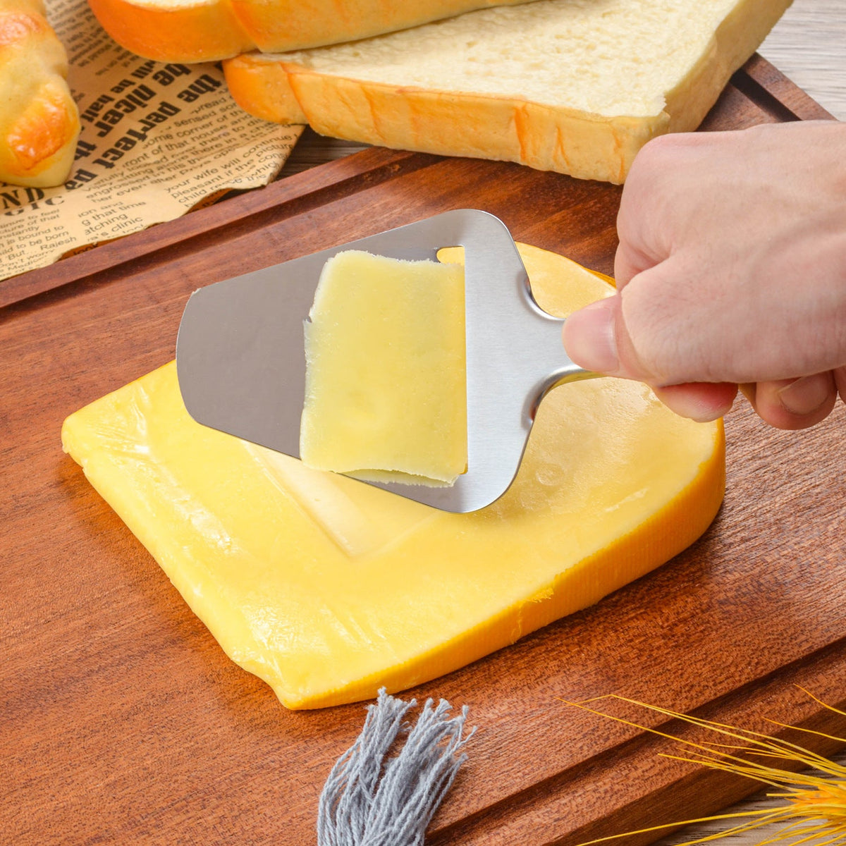 Stainless Steel Butter Slicer Handheld Cheese Cutter Kitchen Tool