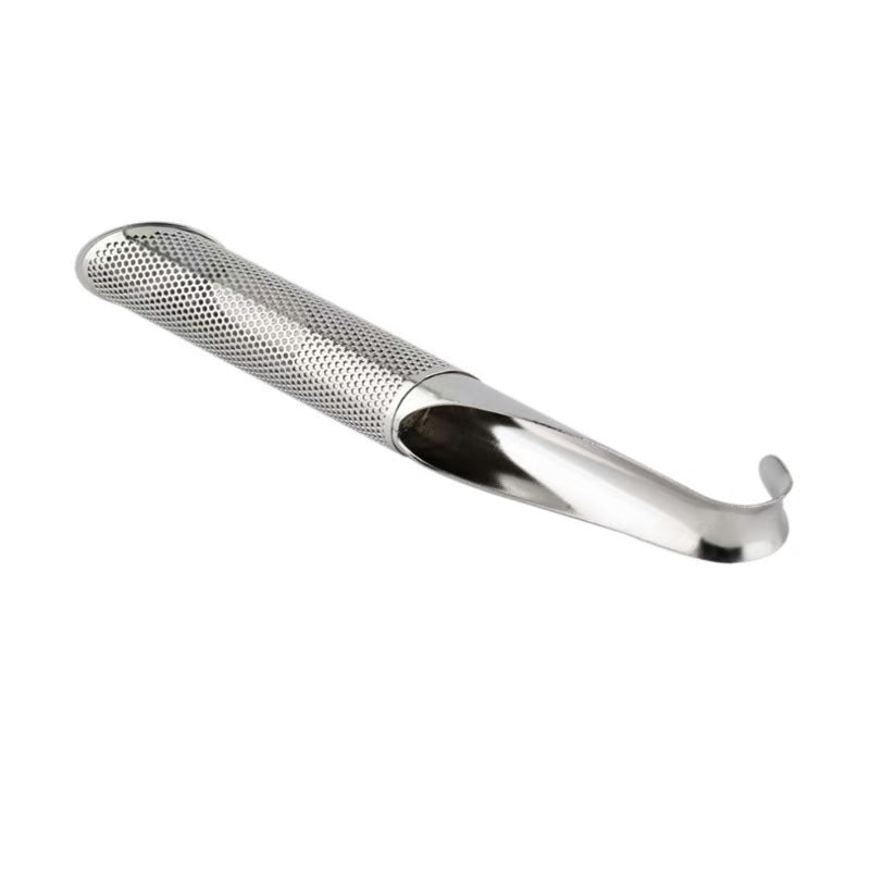 304 Stainless Steel Curved Tea Infuser Straw