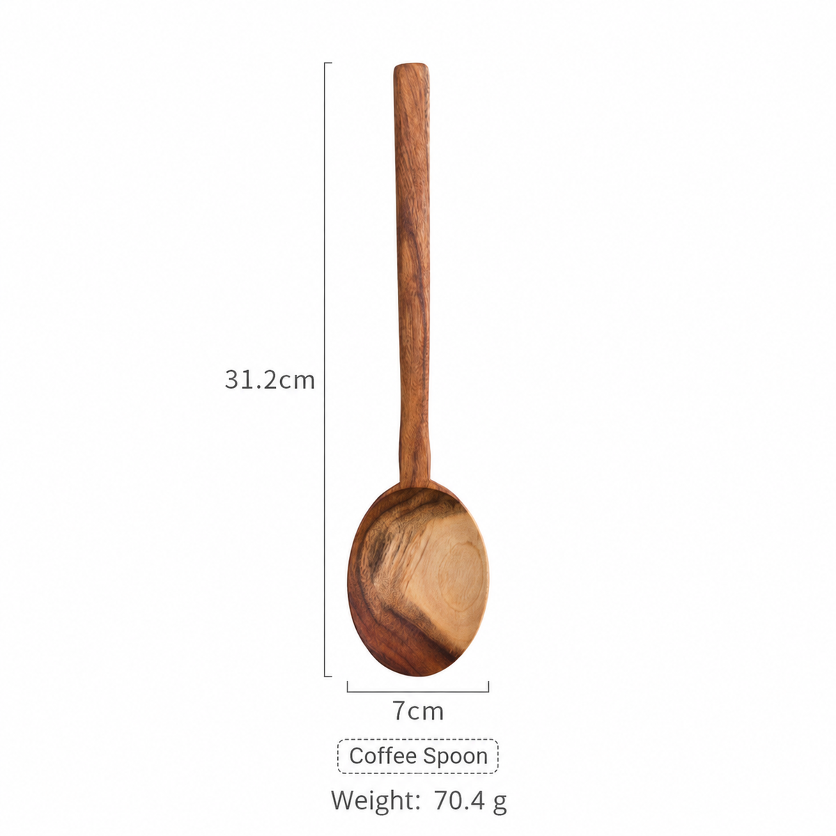 Natural Teak Wood Cooking Spoon and Spatula