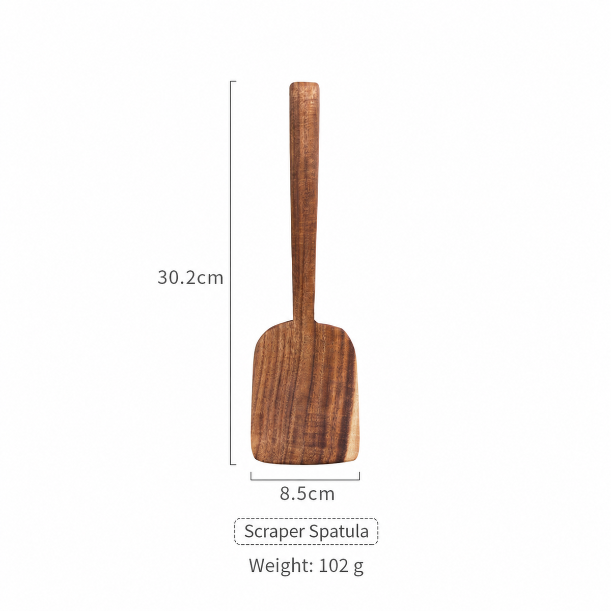 Natural Teak Wood Cooking Spoon and Spatula