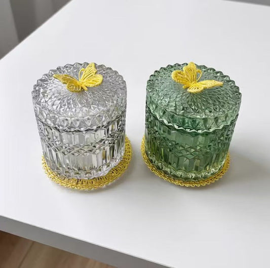 Glass Storage Jar Airtight Candy Container