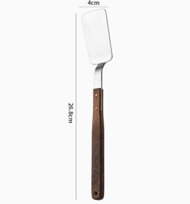 Small Flat Cooking Turner for Frying, Grilling