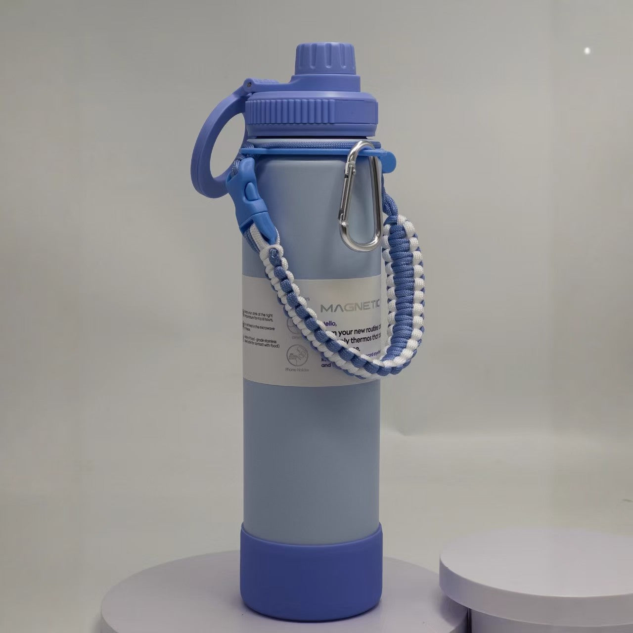 750ml Stainless Steel Insulated Water Bottle with Handle