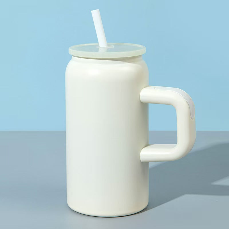 16oz Mini Mason Insulated Mug with Handle