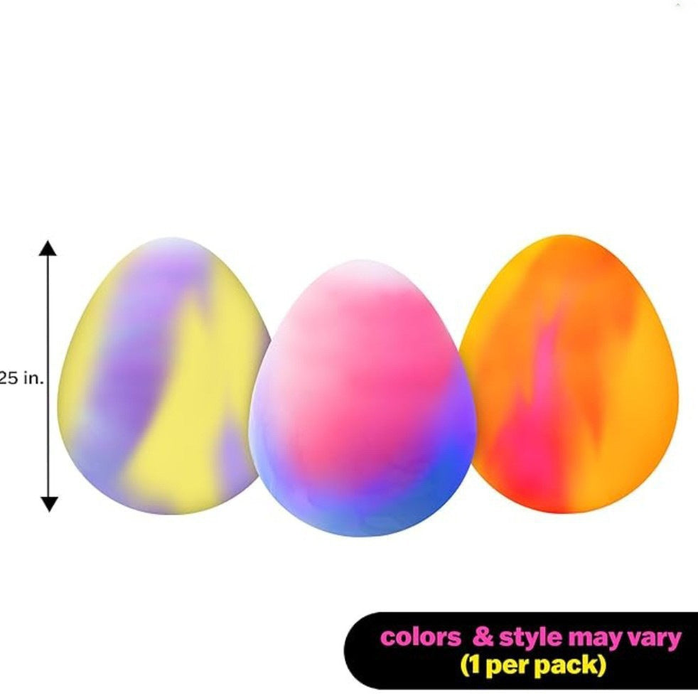 Easter Egg Squishy Toy – Slow-Rising Stress Relief Treasure Hunt Toy for Kids & Easter Party Fun