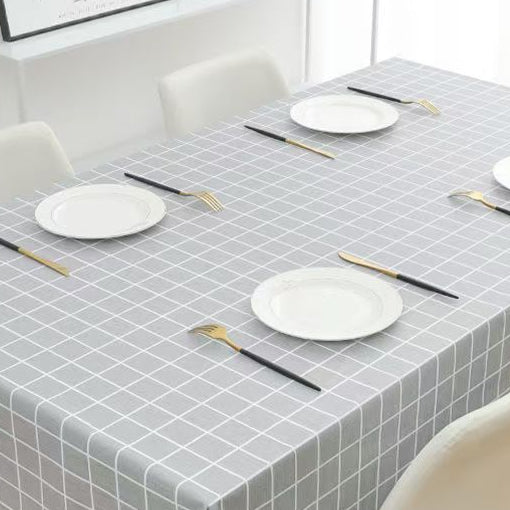 Easy Care PVC Waterproof Tablecloth 80x137cm