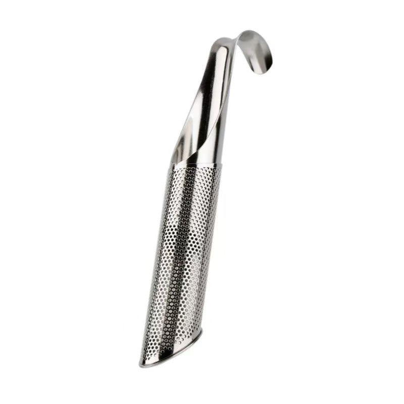 304 Stainless Steel Curved Tea Infuser Straw